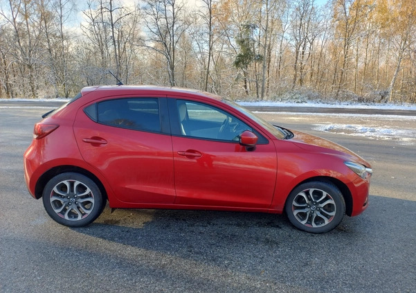 Mazda 2 cena 36900 przebieg: 167000, rok produkcji 2015 z Suchań małe 211